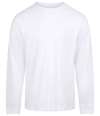 AT012 AWDis Long Sleeve 180 T-Shirt Arctic White colour image